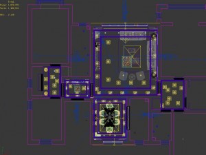 luxury fashion european restaurant 1832 Model 3D