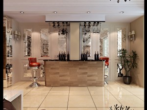 luxury fashion european restaurant 1836 3D मॉडल