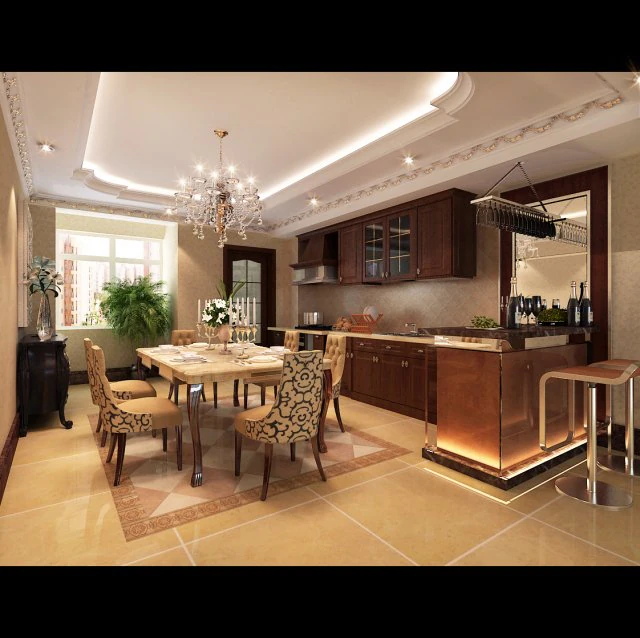 luxury fashion european restaurant 1837 3D Model .c4d .max .obj .3ds .fbx .stl .blend 
