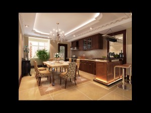 luxury fashion european restaurant 1837 3D 模型