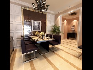 luxury fashion european restaurant 1838 3D Модель