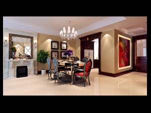 luxury fashion european restaurant 1839 3D मॉडल