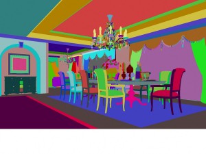 luxury fashion european restaurant 1847 Modelo 3D