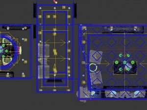 luxury fashion european living room 5144 3D Модель
