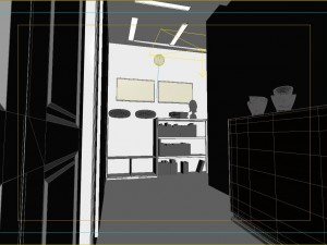 deluxe modern living room 1801 3D 模型