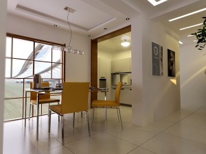 deluxe modern living room 1801 3D 模型