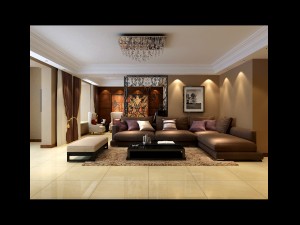 deluxe modern living room 1805 3D Model