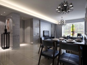 deluxe modern living room 1811 Modelo 3D