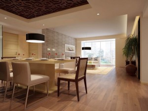 deluxe modern living room 1821 Modello 3D