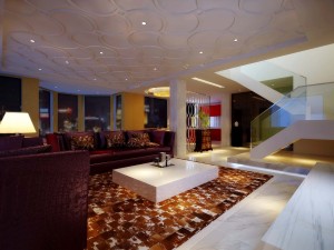 deluxe modern living room 1822 3D Модель