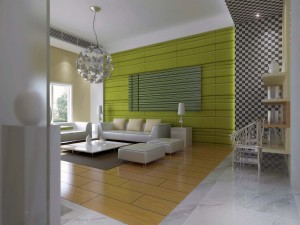 deluxe modern living room 1823 3D 모델