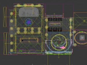 deluxe modern living room 1826 3D 모델