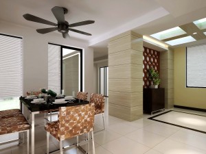 deluxe modern living room 1832 3D Model