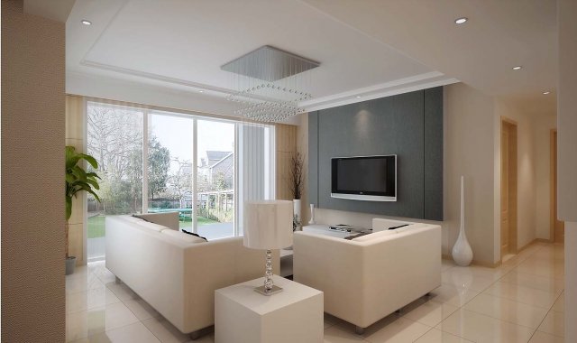 deluxe modern living room 1834 Modelo 3D .c4d .max .obj .3ds .fbx .stl .blend 