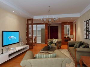 deluxe modern living room 1835 Modèle 3D
