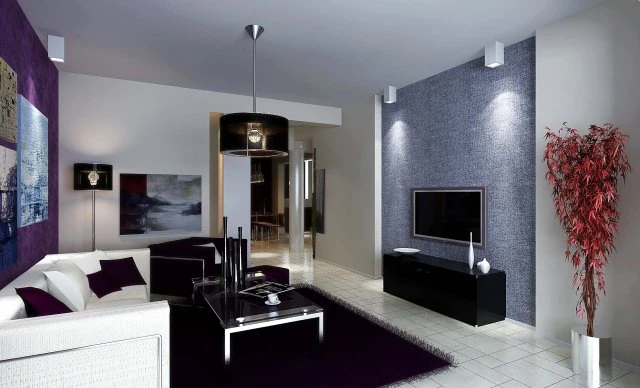 deluxe modern living room 1837 3D Model .c4d .max .obj .3ds .fbx .stl .blend 