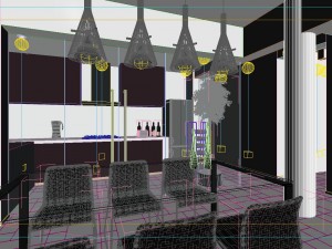 deluxe modern living room 1837 Modèle 3D