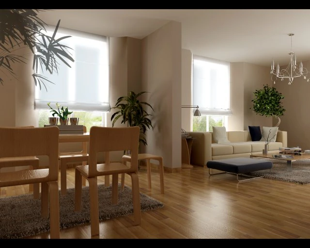 deluxe modern living room 1852 3D Model .c4d .max .obj .3ds .fbx .stl .blend