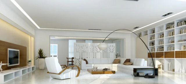 the luxurious modern living room is 1861 3D Model .c4d .max .obj .3ds .fbx .stl .blend 