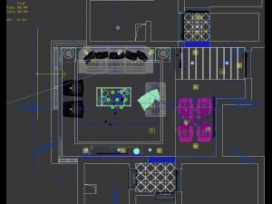 deluxe modern living room 1864 Modelo 3D