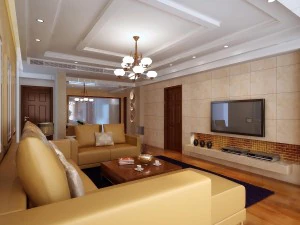 ruang tamu modern deluxe 1885 Model 3D