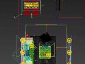 deluxe modern living room 1892 3Dモデル