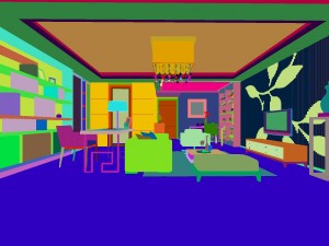 deluxe modern living room 1898 3D-Modell