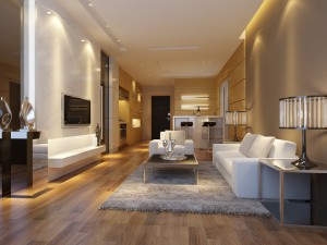 deluxe modern living room 18101 3D मॉडल