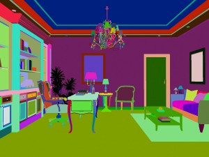 family office study 1808 3D Model