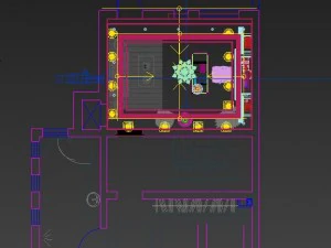 family office study 1808 3D Model