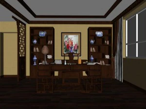 family office study 1809 3D Model