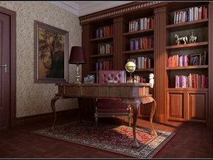 family office study 1814 3D Model