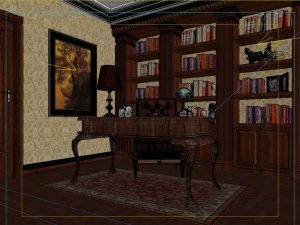 family office study 1814 3D Model