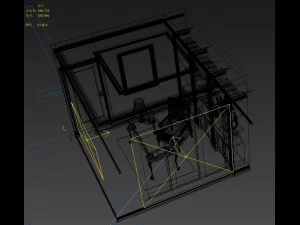 family office study 1814 3D Model