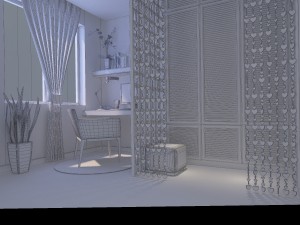 family office study 1816 3D Модель