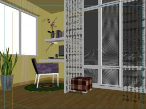 family office study 1816 3D Model
