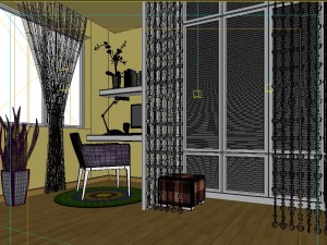 family office study 1816 3D Модель