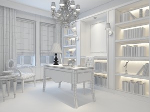 family office study 1818 3D Модель