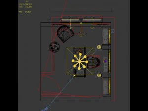 family office study 1818 3D Model
