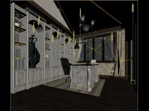 family office study 1821 3D Model
