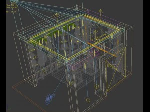 family office study 1821 3D Model