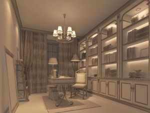 family office study 1822 3D 模型