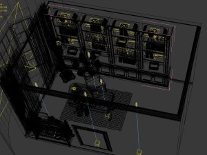 family office study 1822 3D Model