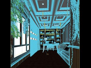 family office study 1823 3D Model