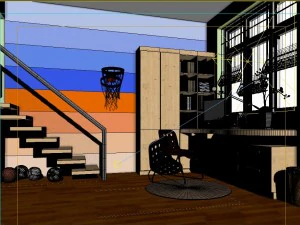 family children study 1813 3D Model