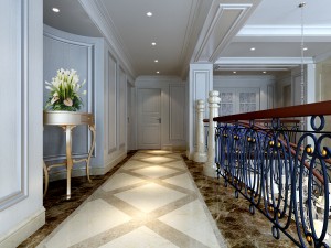 full set of luxurious luxury double - style living room restaurant 1756 3D Model
