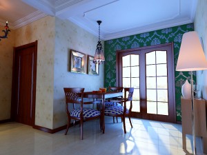 stylish style living room 1801 3Dモデル