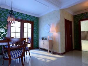 stylish style living room 1801 3Dモデル