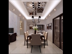 stylish luxury home decoration - living room 6102 3D Модель