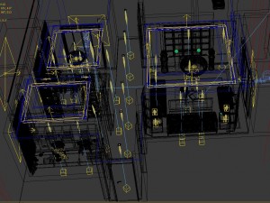 stylish luxury home decoration - living room 6107 Modèle 3D
